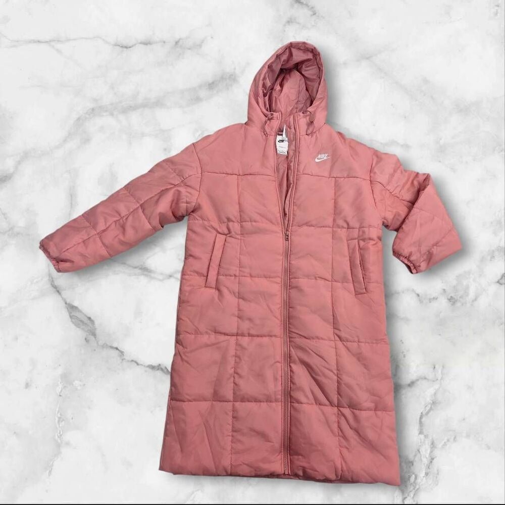 Nike Pink Therma Fit Parka Size Medium